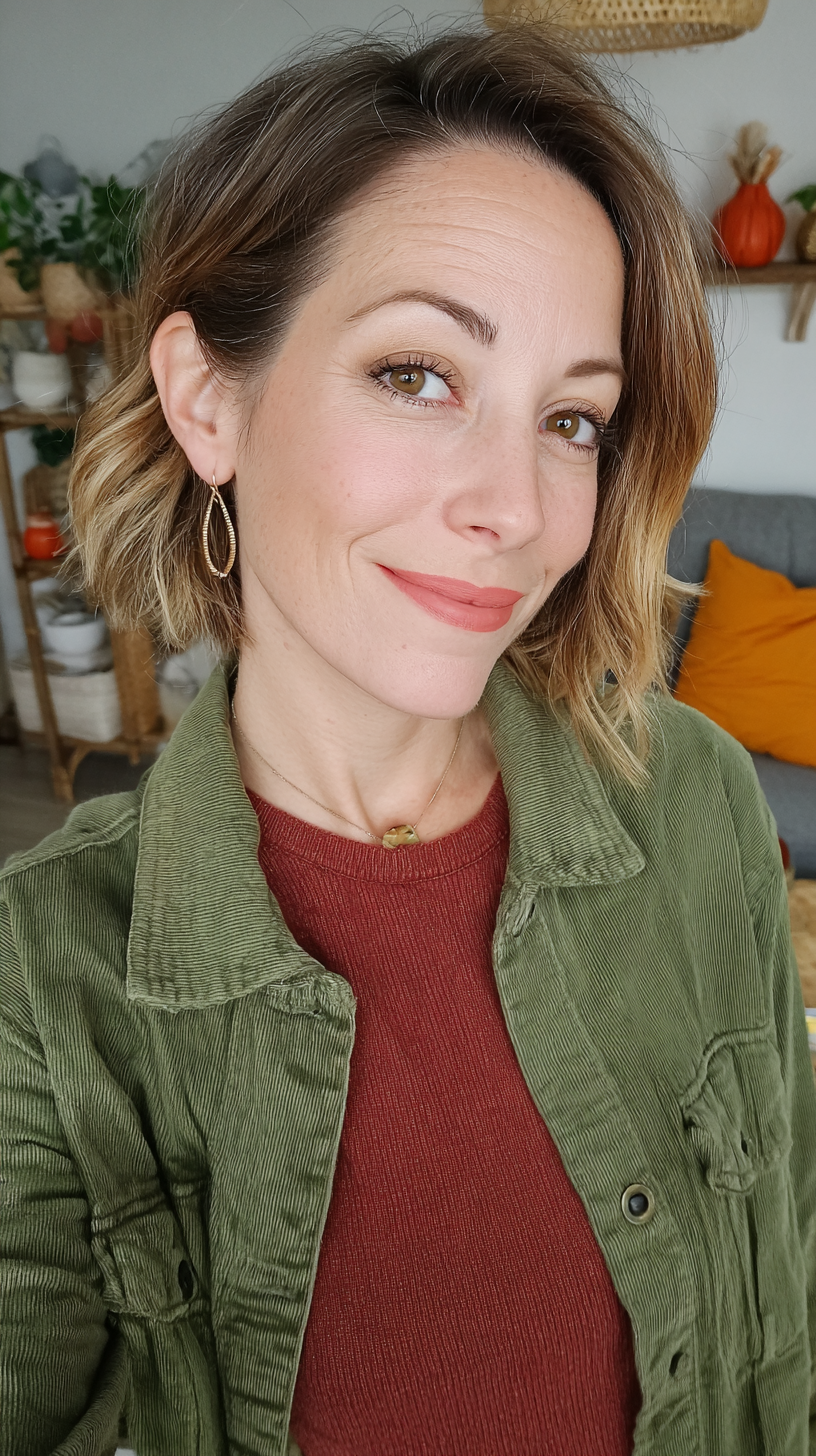 Stylish Short Caramel Brown Shag with Textured Ends