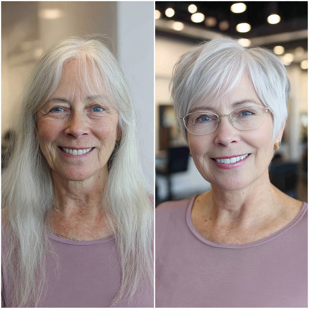 Chic Short Pixie with Soft Textured Layers