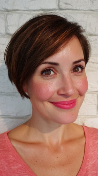 Chic Textured Short Bob with Soft Layers