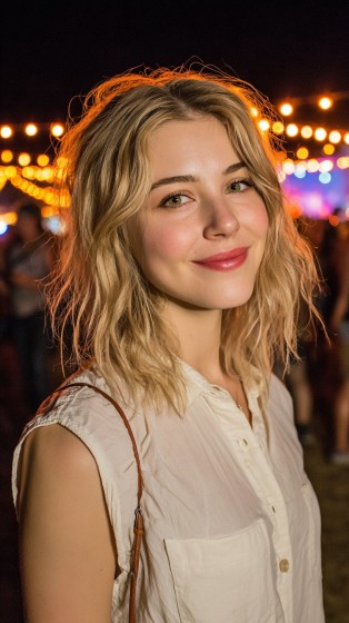 Effortlessly Textured Mid-Length Waves