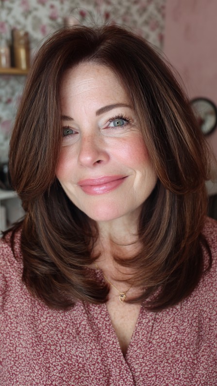 Chic Long Layered Cut with Soft Volume