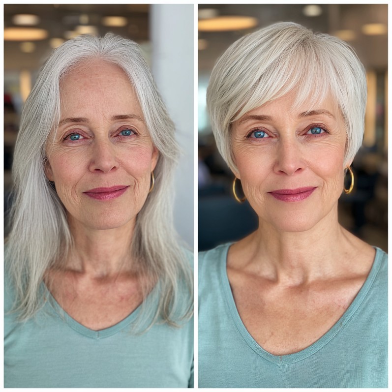 Chic Short Pixie Cut with Soft Layers