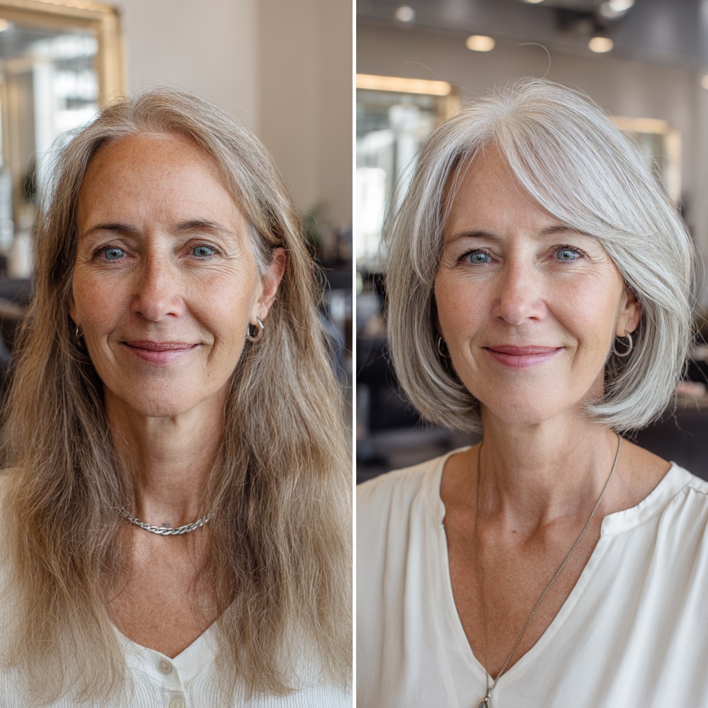 Elegant Soft Blunt Bob with Subtle Movement