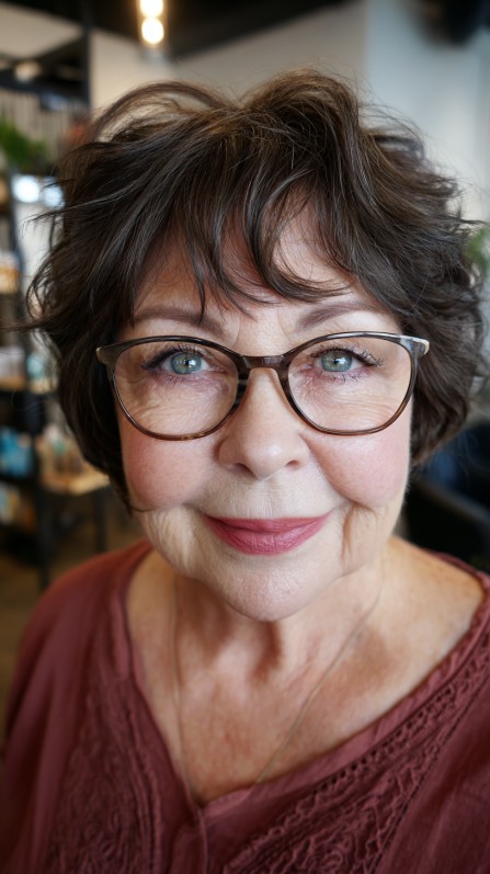 Charming Layered Pixie Bob with Soft Texture