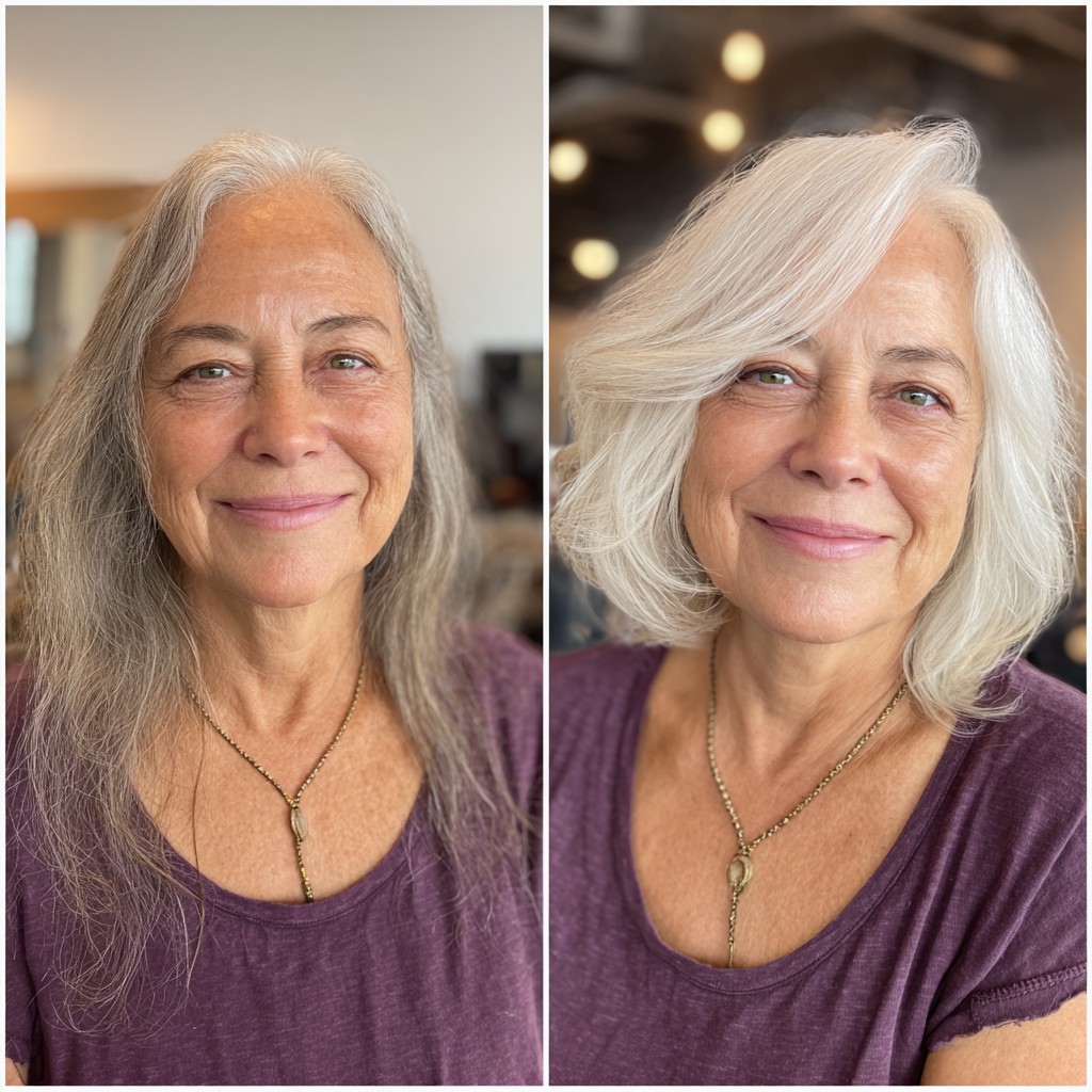 Charming Wispy Bob with Soft Waves