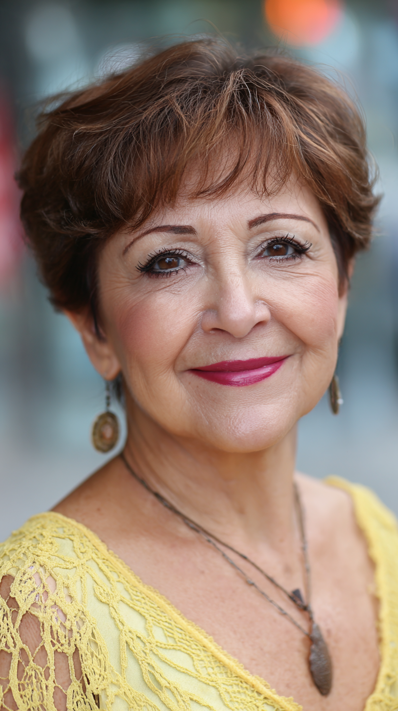 Chic Textured Pixie with Feathered Layers