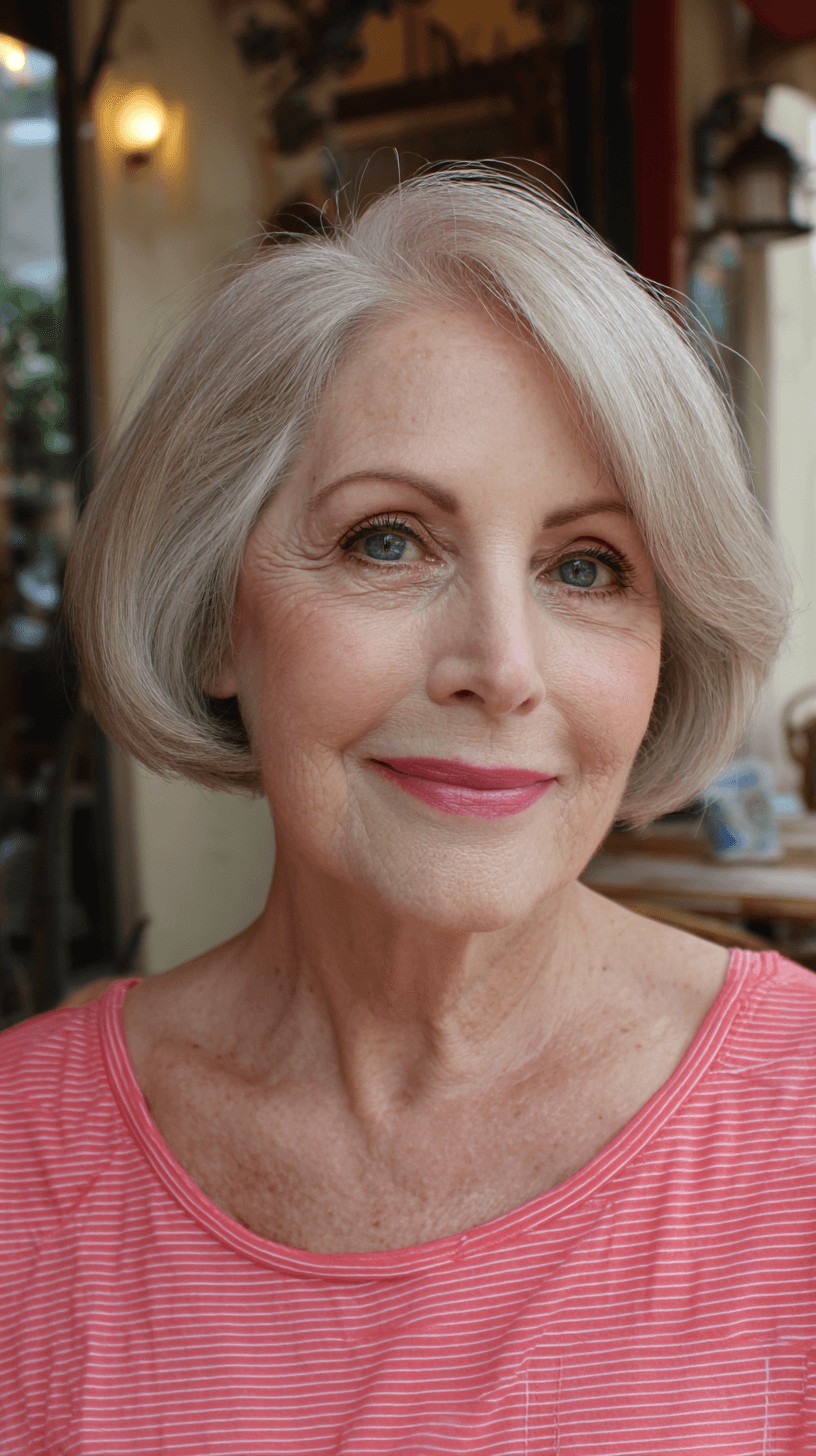 Classic Textured Bob with Soft Volume