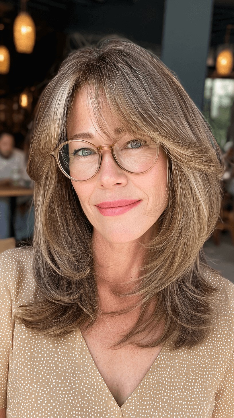 Effortlessly Chic Long Layers with Subtle Highlights