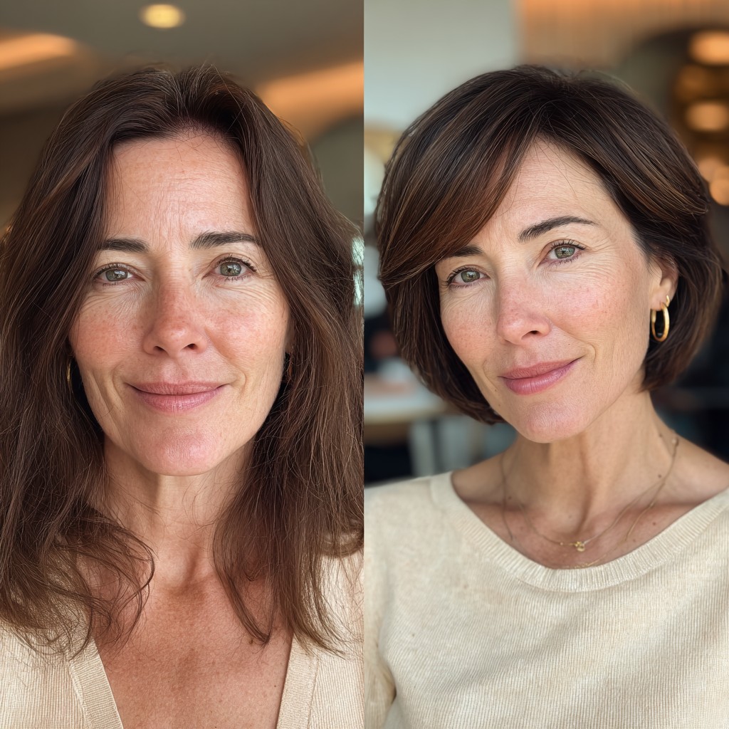 Smooth Rounded Lob with Soft Face-Framing Layers