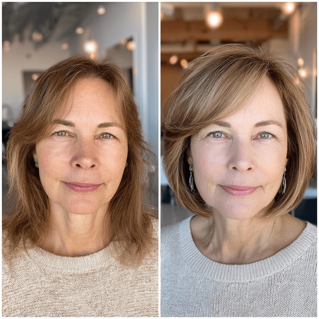 Stylish Soft Blonde Bob with Subtle Layers