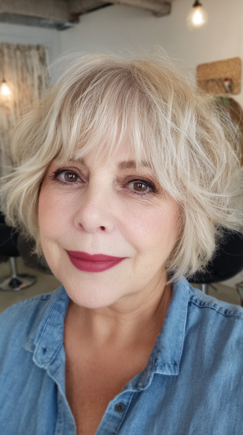 Textured Bixie Shag with Soft, Wispy Ends