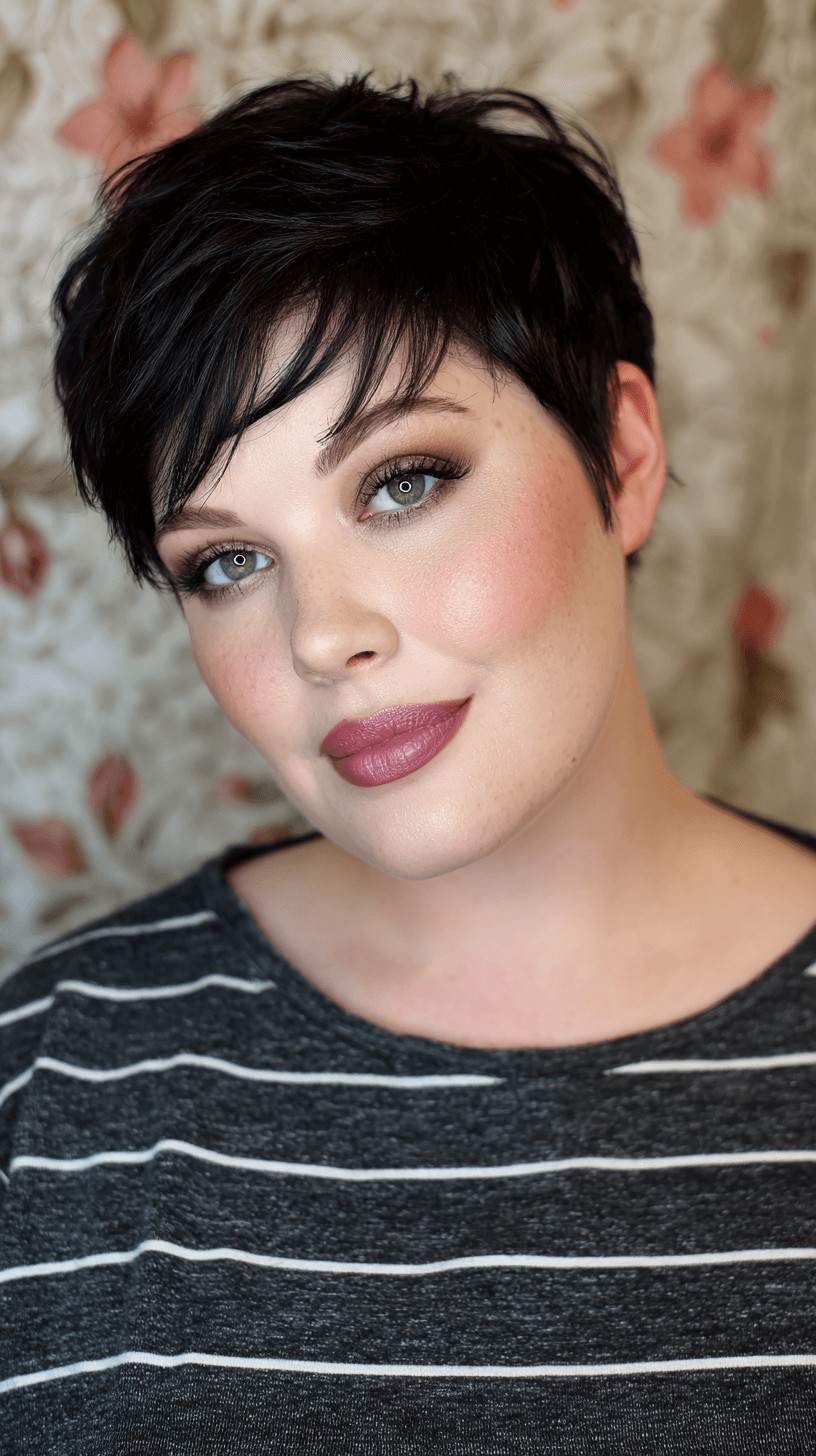 Chic Short Pixie Cut with Textured Layers