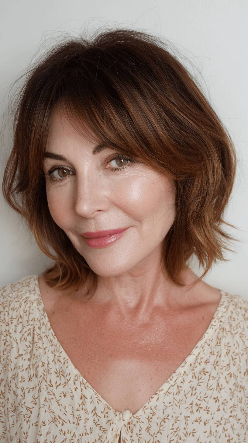 Soft Textured Lob with Subtle Layers