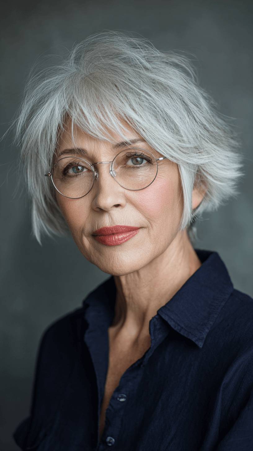 Modern Short Spiky Bob with Effortless Texture