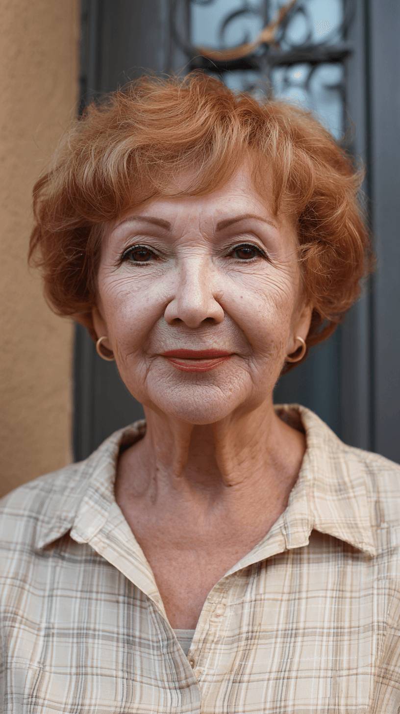 Textured Short Spiky Bob with Subtle Volume