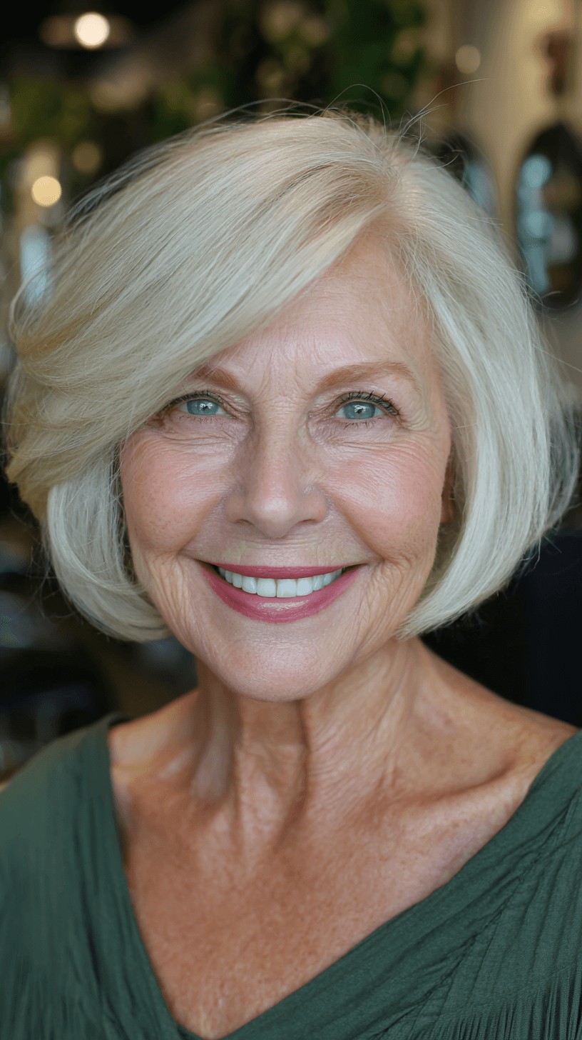 Chic Textured Bob with Soft Volume