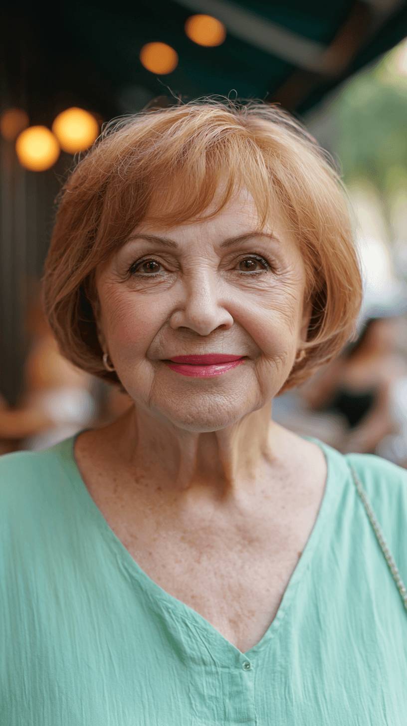 Charming Layered Jaw-Length Cut with Soft Volume