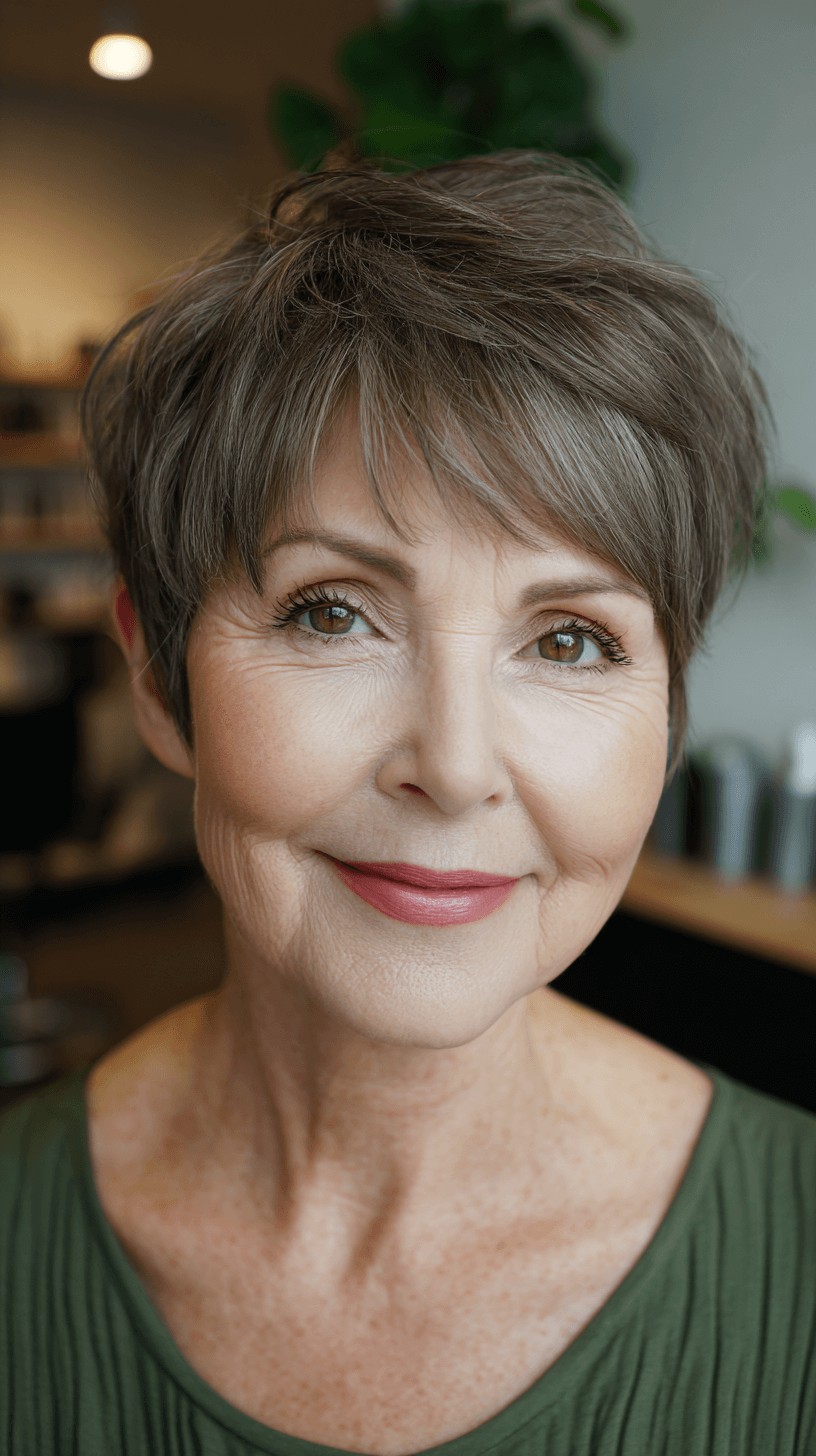 Charming Softly Textured Short Crop