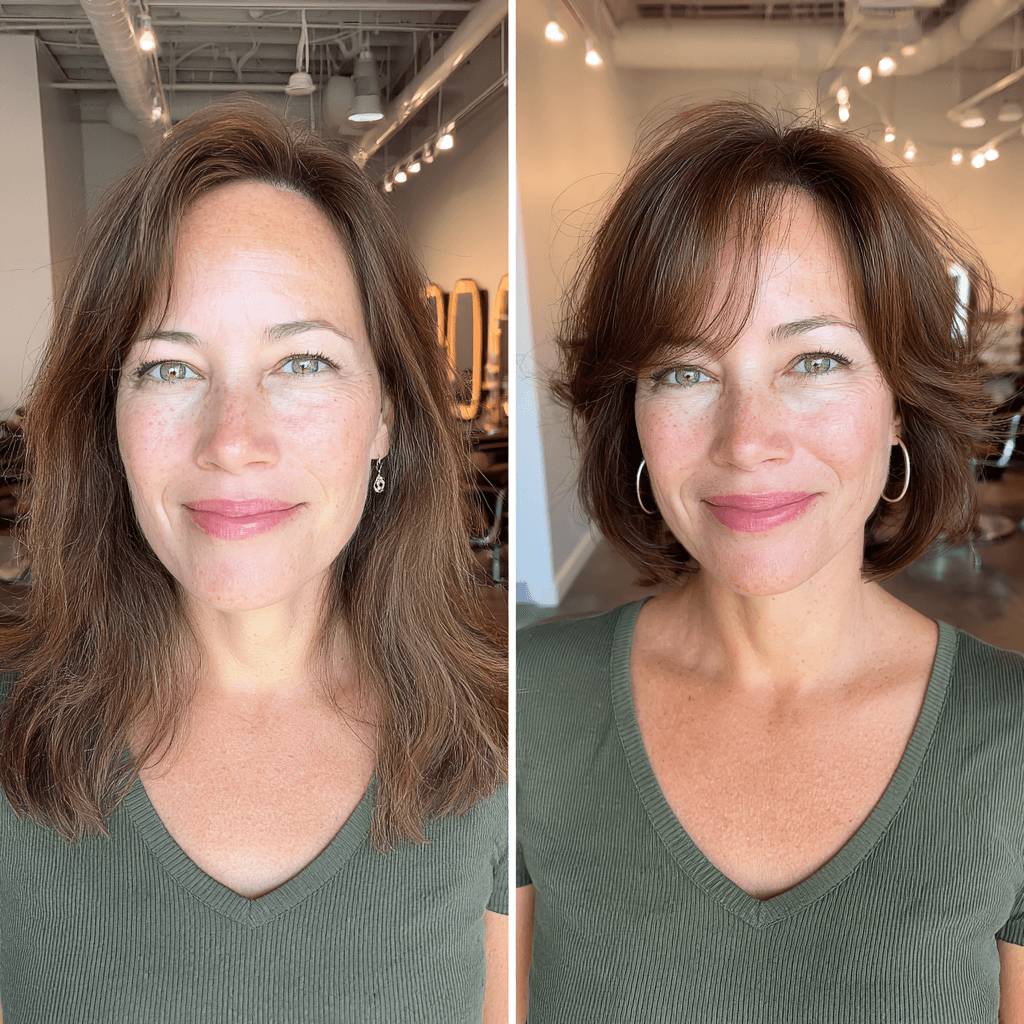 Chic Textured Bob with Soft Layers
