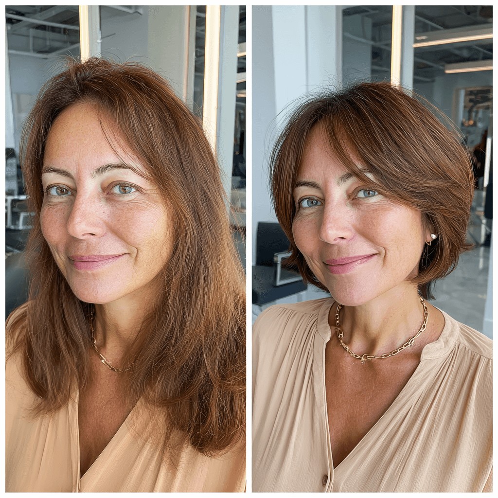 Chic Textured Bob with Soft Volume