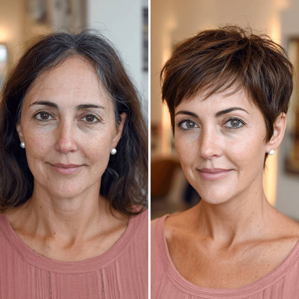 Chic Textured Pixie Cut with Soft Layers