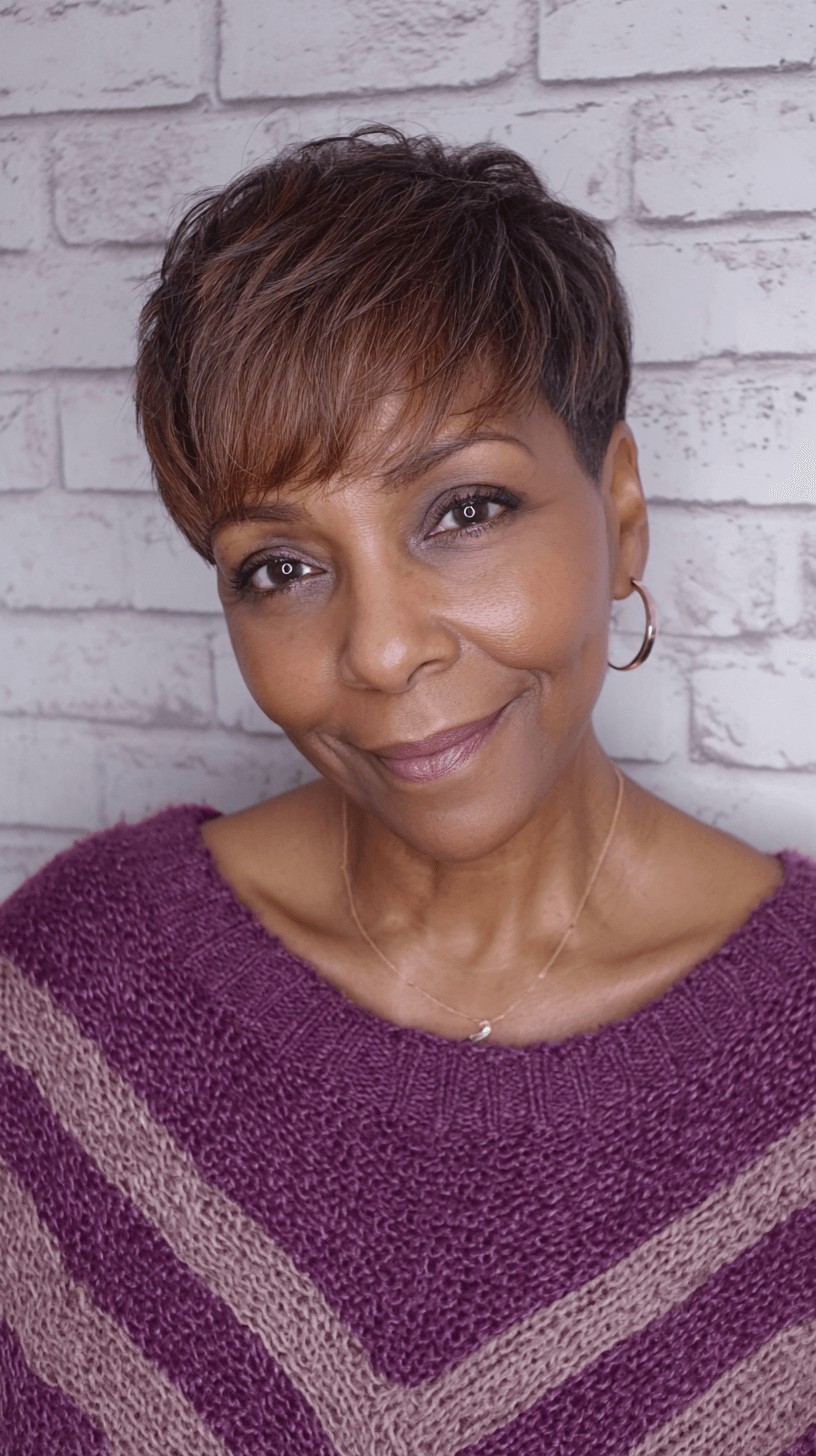 Chic Textured Short Pixie Cut