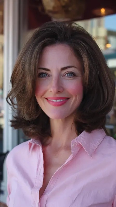 Classic Voluminous Layered Bob