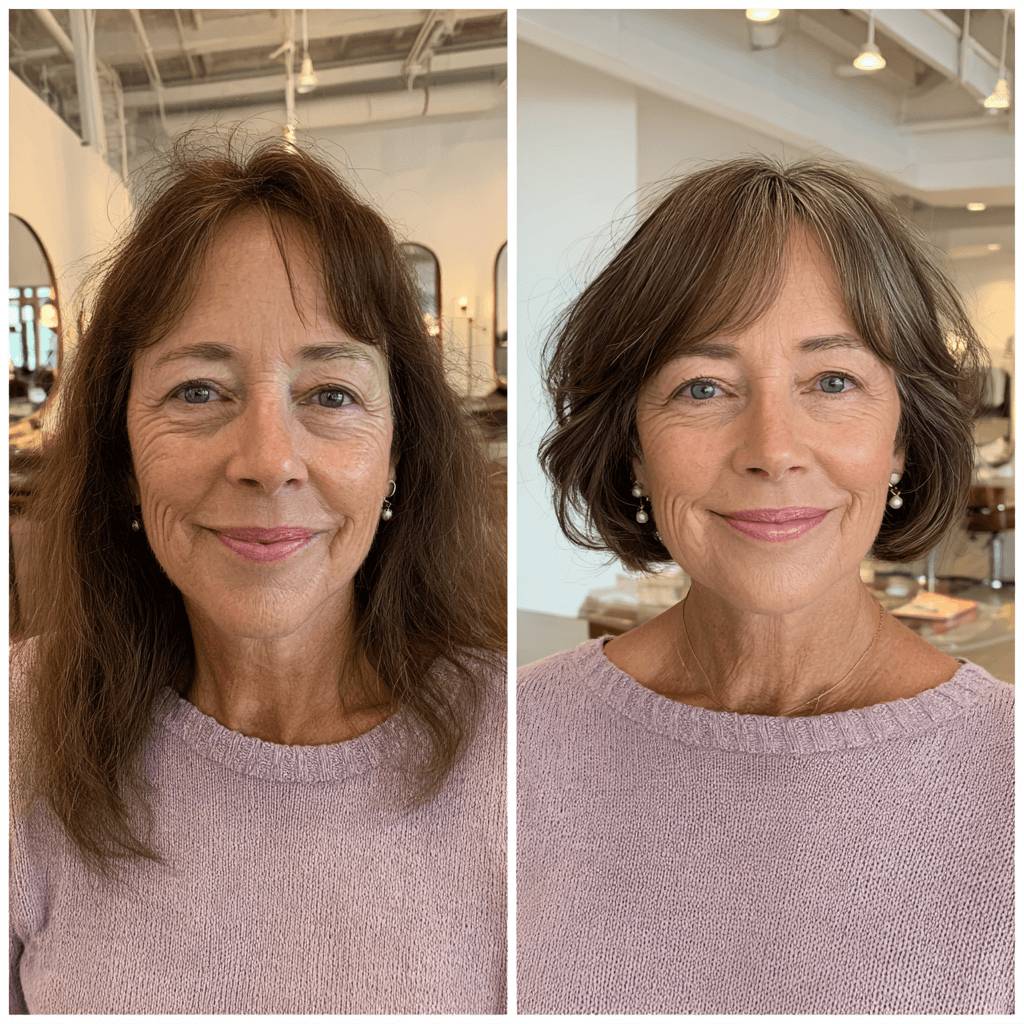 Modern Textured Bob with Soft Layers