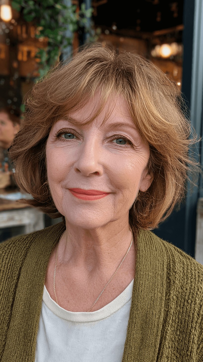 Soft Textured Bob with Gentle Layers