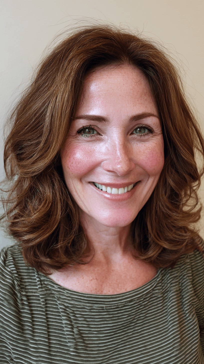 Softly Layered Mid-Length Waves