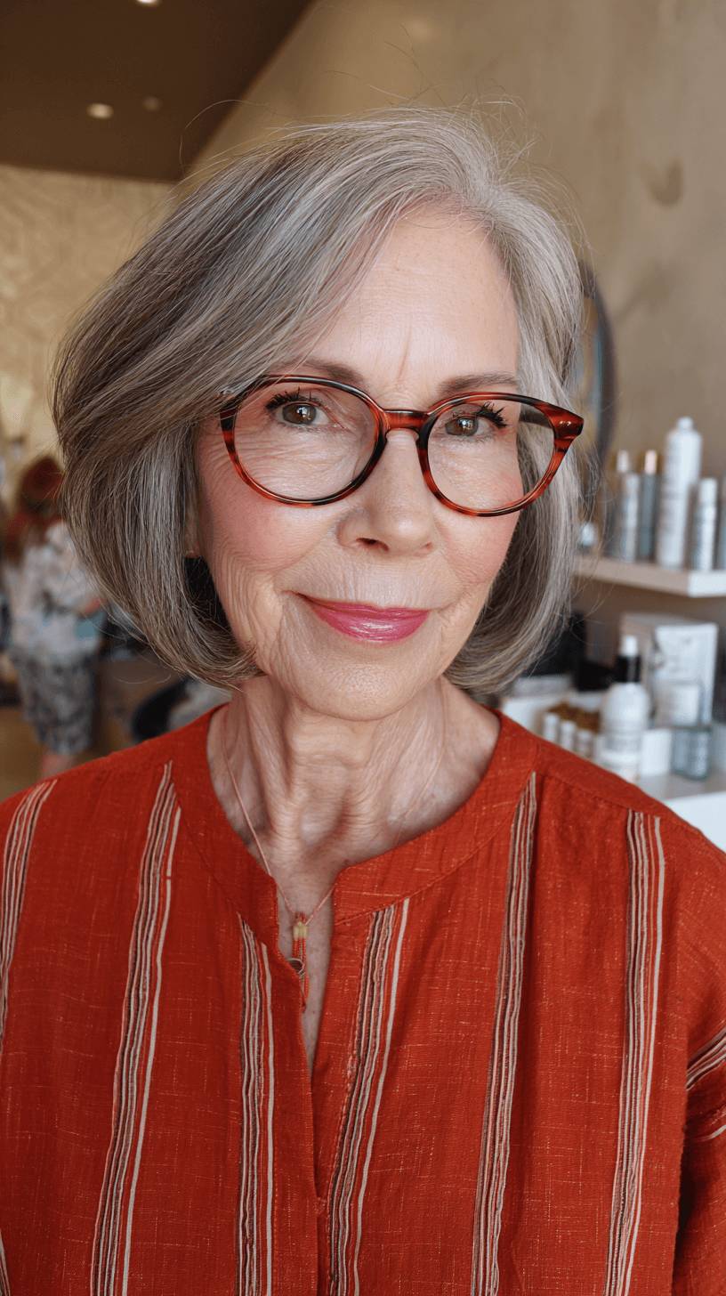 Textured Jaw-Length Cut with Subtle Layers