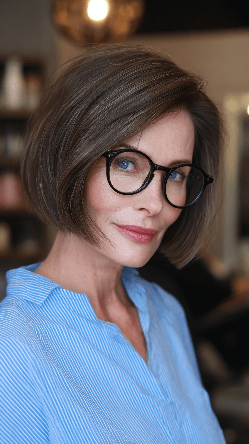 Classic Volume-Infused Bob with Textured Ends