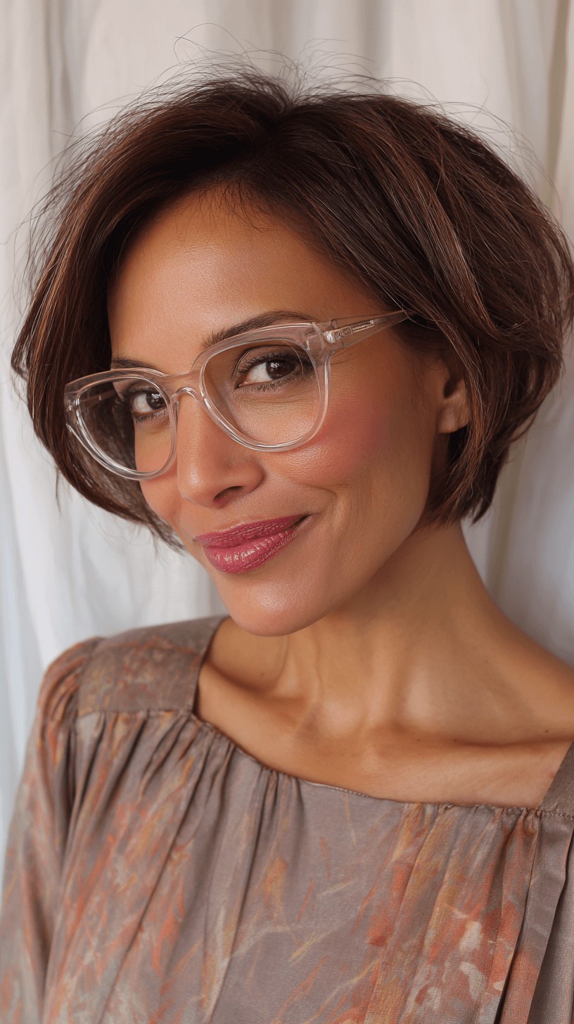 Modern Stacked Bob with Soft Volume