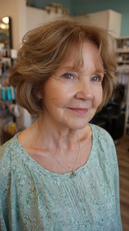 Chic Soft Bob with Subtle Layers