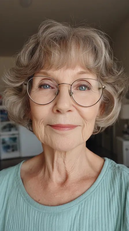 Charming Bouncy Curled Bob with Soft Layers