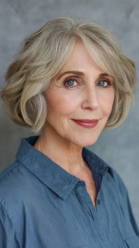 Charming Soft Bouncy Bob with Lively Layers