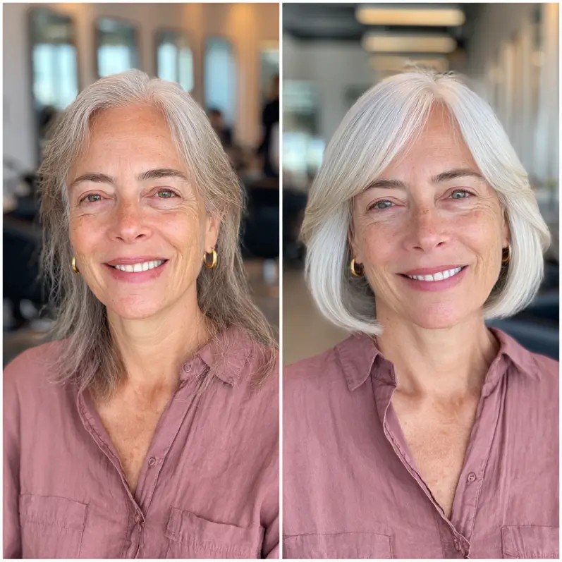 Chic Soft Bob with Subtle Layers