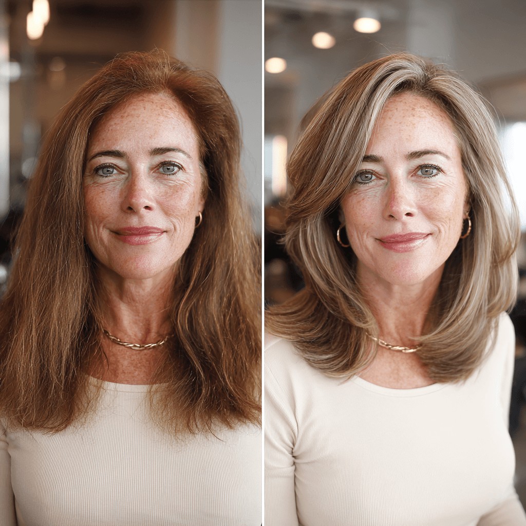 Elegant Dimensional Blonde Layers for Timeless Beauty