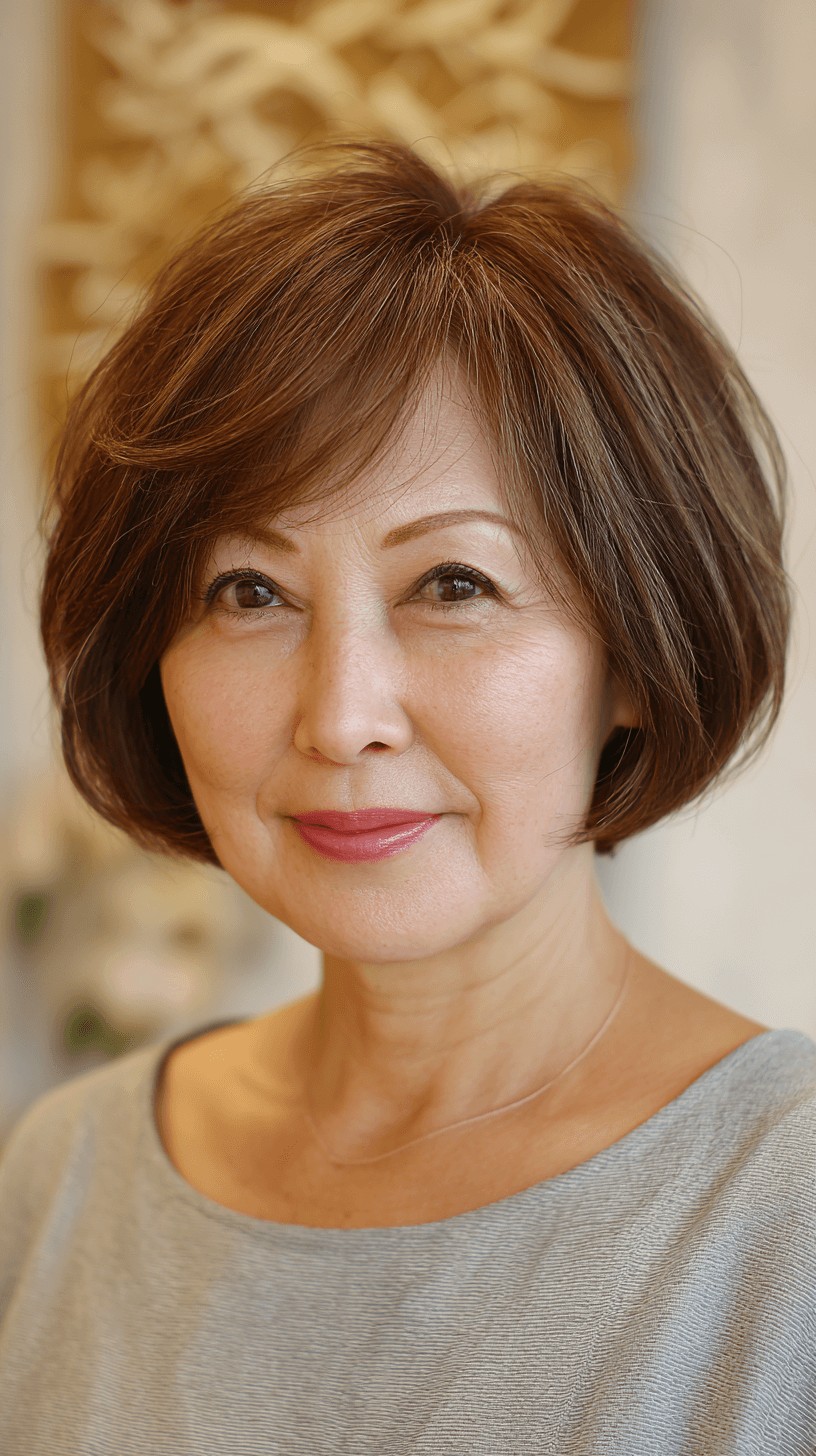 Stylish Textured Bob with Subtle Layers