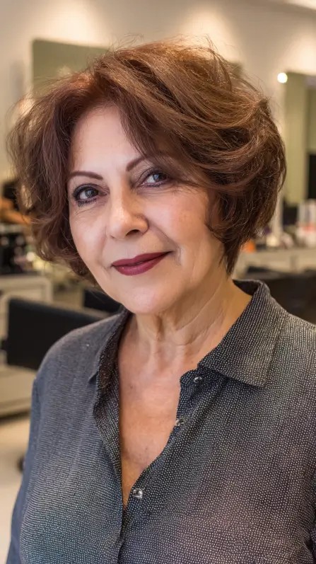 Chic Textured Bob with Soft Volume