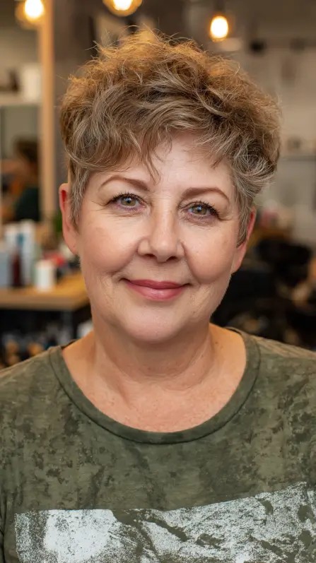 Choppy Textured Pixie with Soft Volume