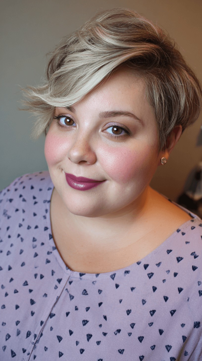 Modern Textured Pixie Cut with Soft Ash Balayage