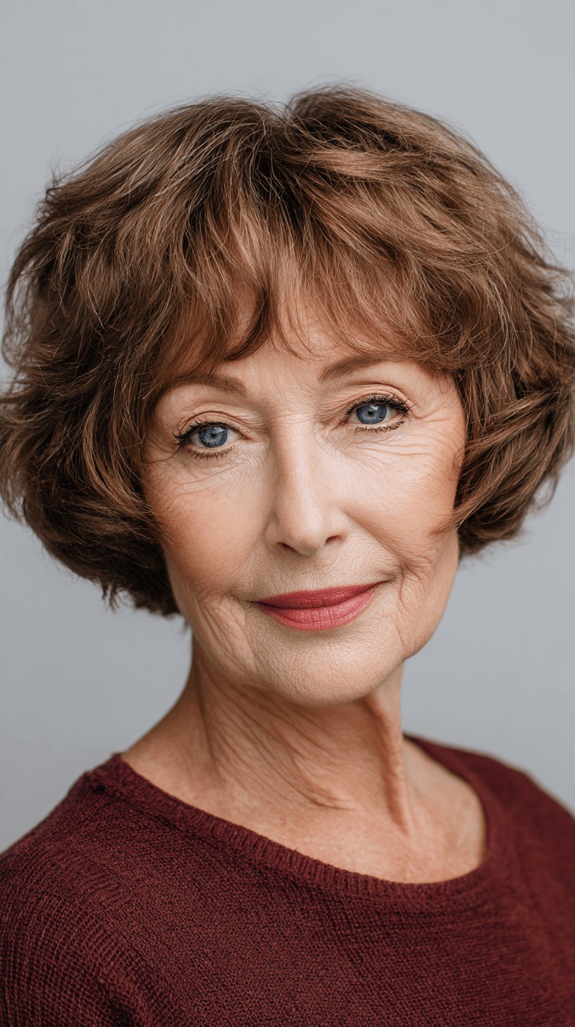 Textured Frayed Bob with Breezy Softness