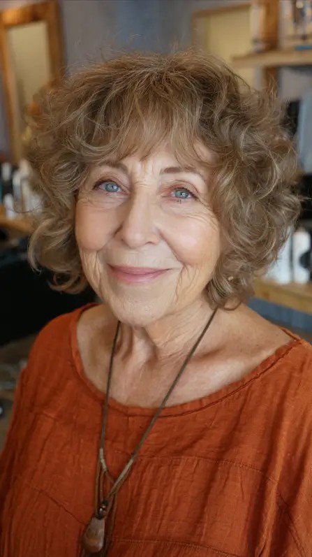 Charming Soft Curly Layers with Defined Volume