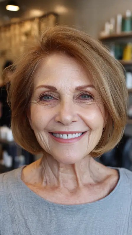 Charming Textured Lob with Soft Layers