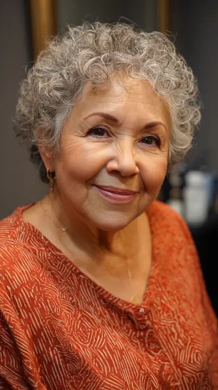 Chic Curly Short Haircut for Effortless Style