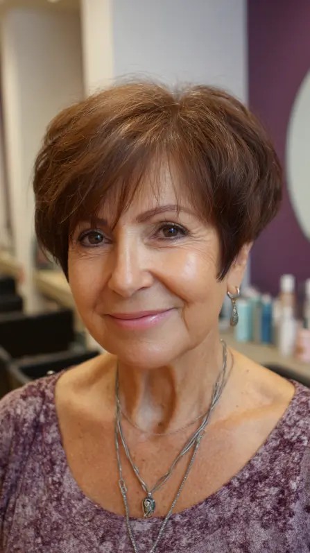 Chic Textured Short Cut with Soft Volume