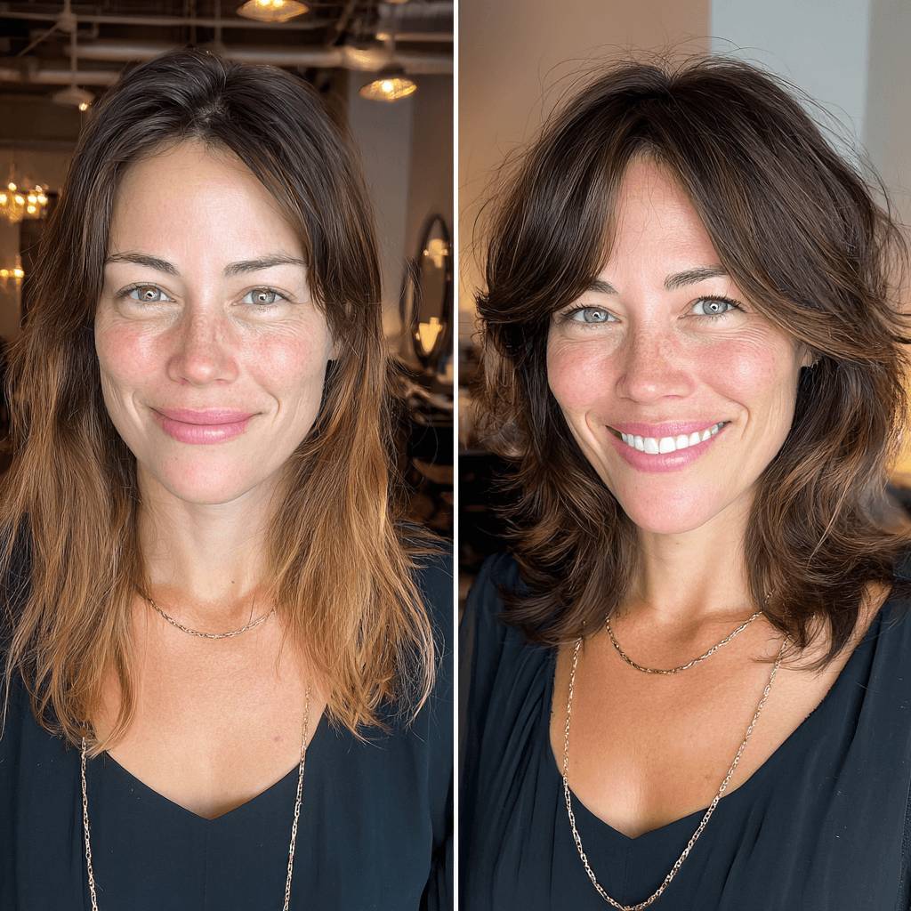 Effortlessly Lush Shag with Face-Framing Layers