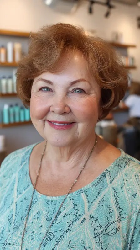 Lovely Curly Bob with Soft Volume and Natural Texture