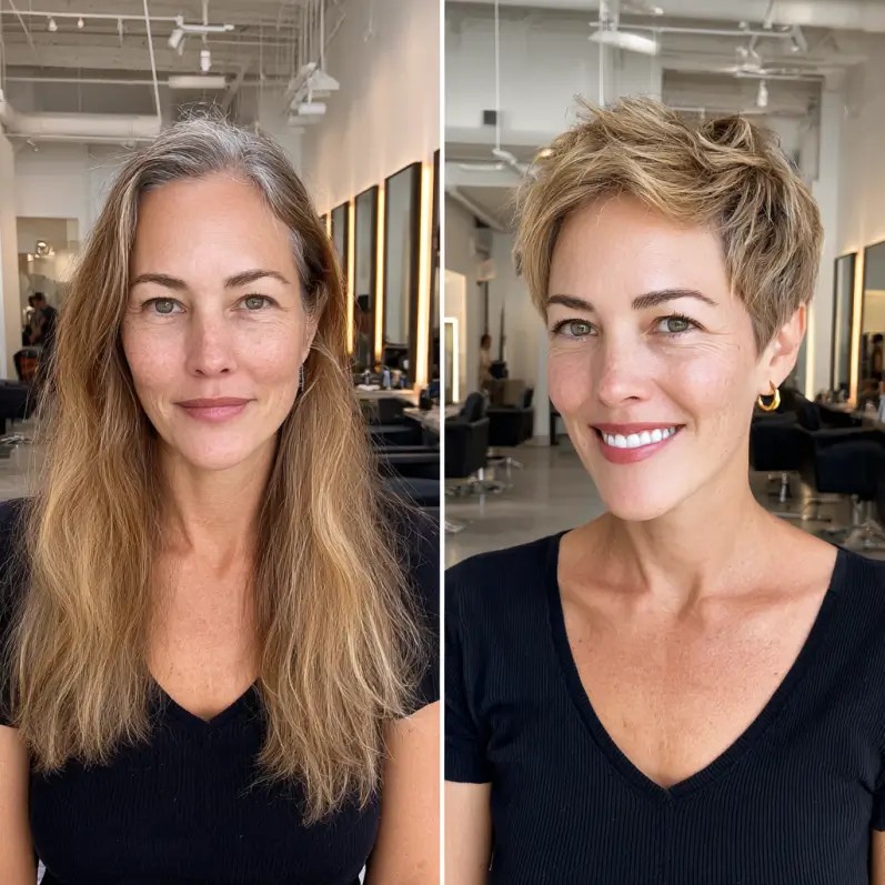 Modern Chic Textured Pixie with Subtle Layers